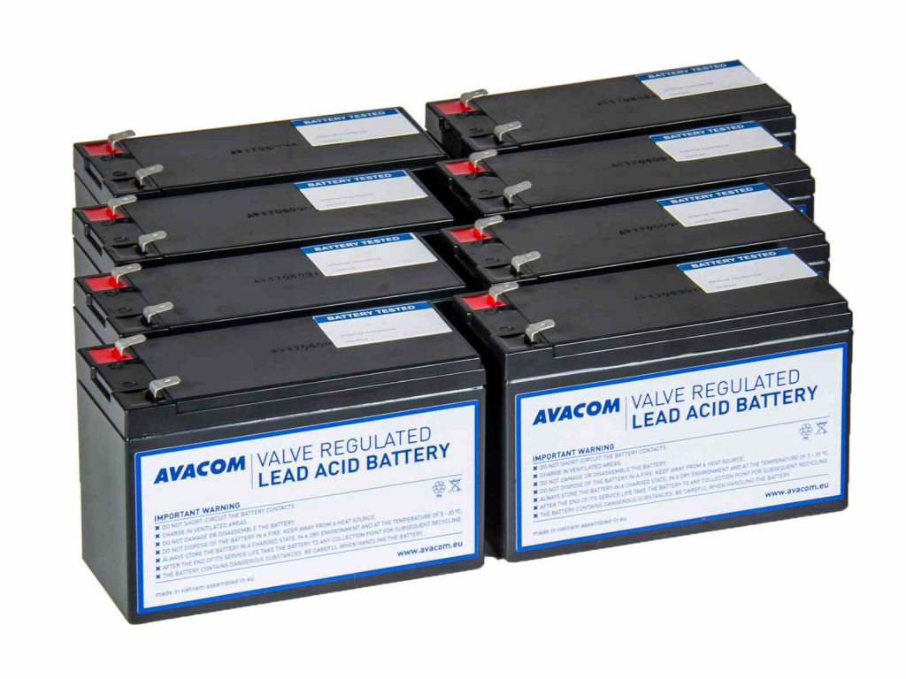 AVACOM AVA-RBP08-12090-KIT - baterie pro UPS CyberPower, Dell, EATON, Effekta, HP