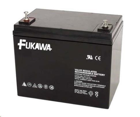 Baterie - FUKAWA FWL 75-12 (12V/75Ah - M6), životnost 10let