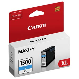 Canon originální ink1500XL, cyan, 12ml, [9193B001], high capacity, MAXIFY MB2050//1