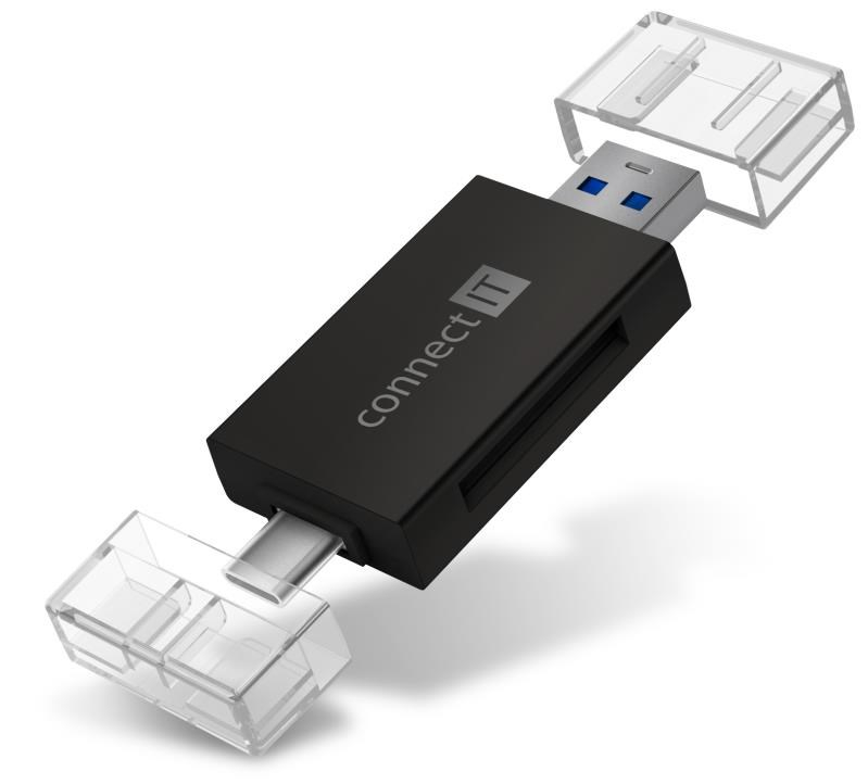 CONNECT IT čtečka karet USB-C/USB-A
