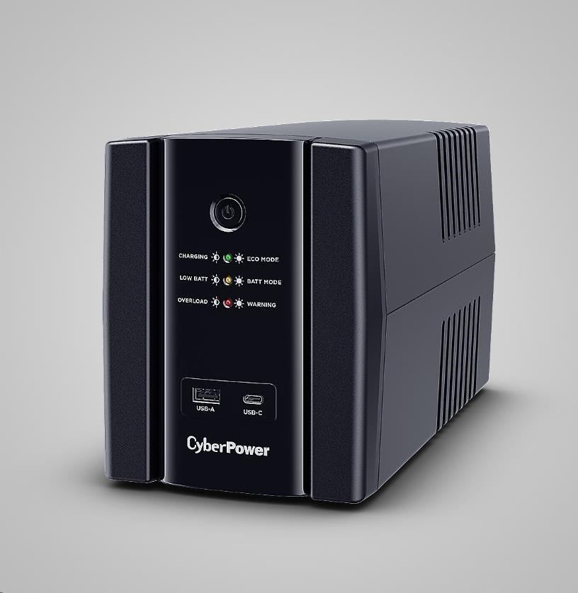 CyberPower UT GreenPower Series UPS 1500VA/900W, české/slovenské zásuvky