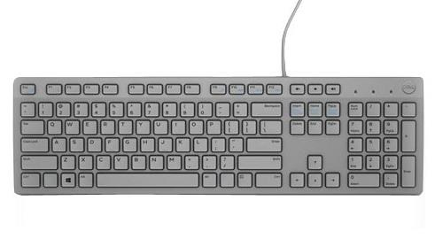 DELL Multimedia Keyboard-KB216 - German (QWERTZ) - Grey (-PL)
