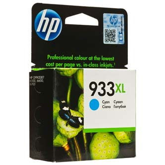 HP cyan cartridge č. 933XL,  [CN054AE] - Ink náplň//1