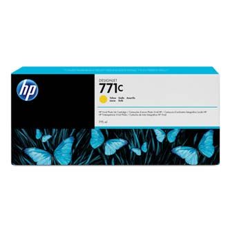 HP Designjet Z6200,HP originální ink [B6Y10A], No.771C, yellow, 775ml//1