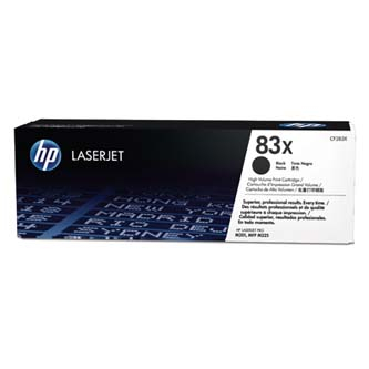 HP LJ Pro M201, M225, HP 83X, black, 2200 str., [CF283X] - Laser toner//4,5