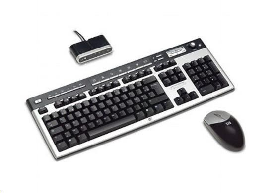 HP USB BFR with PVC Free CZ Keyboard/Mouse Kit