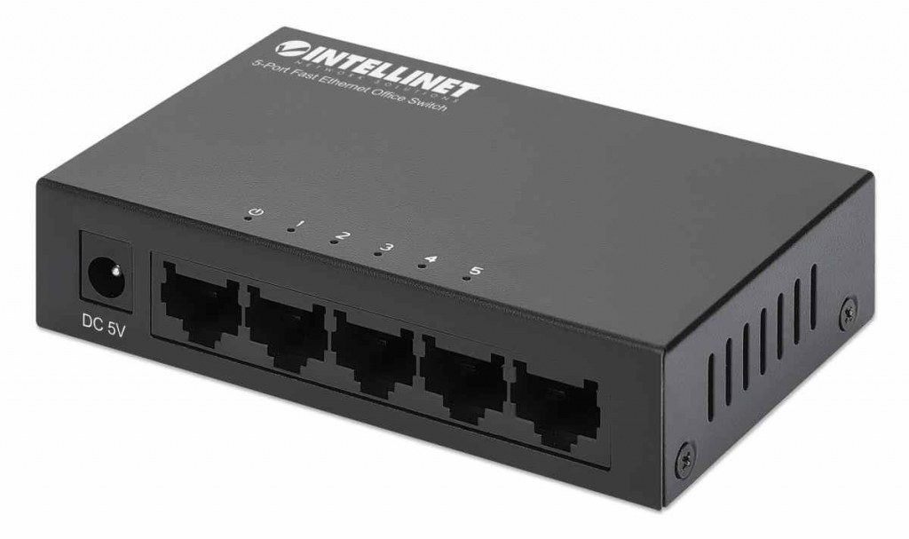 Intellinet Switch 5 Port 10/100, kov