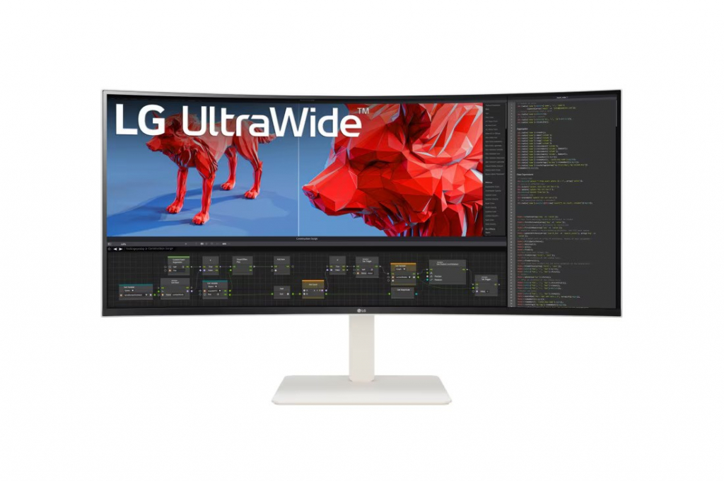 LG MT IPS LCD LED 37,5" 38WR85QC-W -  IPS panel, 3840x1600, 2xHDMI, DP, USB-C, USB 3.0, RJ45,repro, nast vyska, zakriven