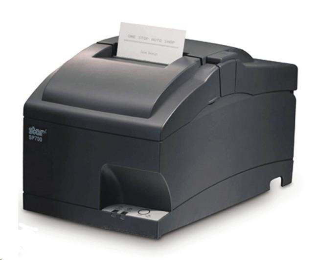 Star Micronics tiskárna SP742 MC černá, paralelní, řezačka