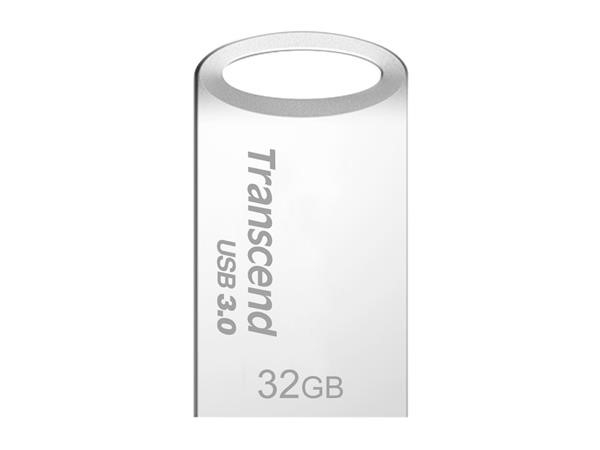 TRANSCEND Flash Disk 32GB JetFlash®710S, USB 3.0 (R:90/W:20 MB/s) stříbná