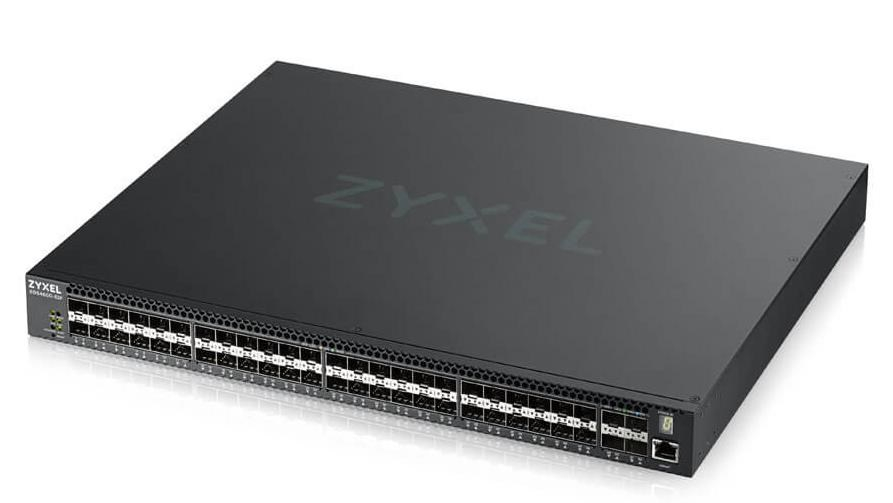 Zyxel XGS4600-52F L3 Managed Switch, 48x SFP, 4x RJ45/SFP, 4x 10G SFP+, dual PSU