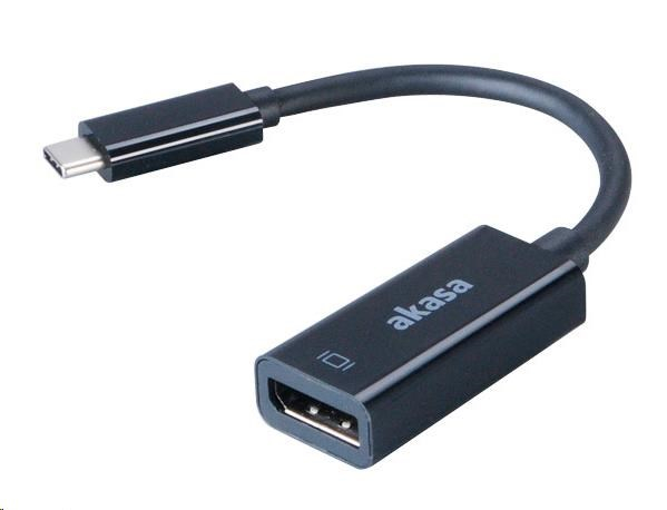 AKASA adaptér USB Type-C na DisplayPort