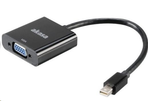 AKASA redukce Mini DisplayPort na VGA (D-SUB), 20cm