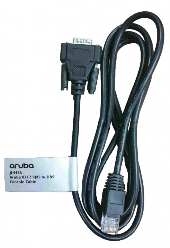 Aruba X2C2 RJ45 to DB9 Console Cable