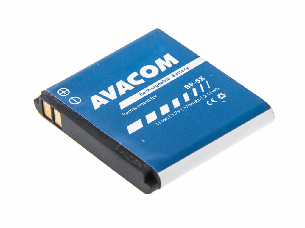 AVACOM baterie do mobilu pro Nokia 8800  Li-Ion 3,7V 570mAh (náhrada BL-5X)