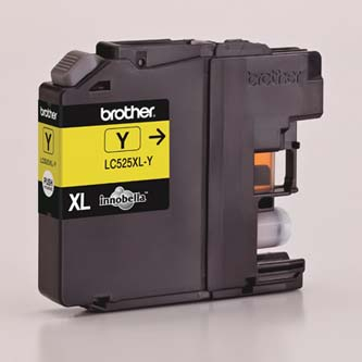 Brother orig. ink [LC-525XLY], yellow, 1300str., Brother DCP J100, DCP J105, MFCJ200//1,00