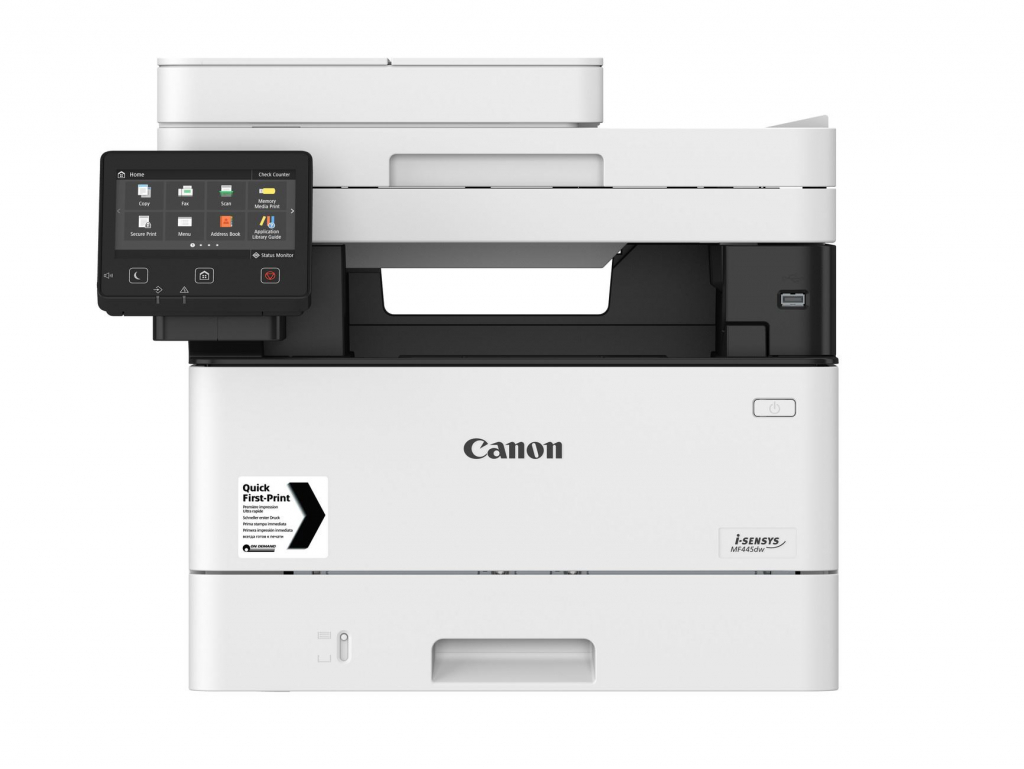 Canon i-SENSYS MF455dw - černobílá, MF (tisk, kopírka, sken, fax), DADF, USB, LAN, Wi-Fi
