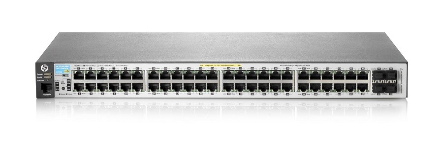 HP 2530-48G-PoE+-2SFP+ Switch HP RENEW J9853A