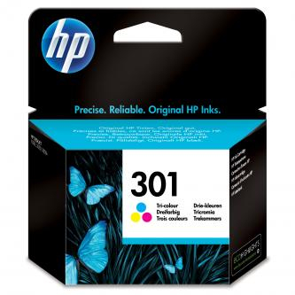 HP 3-barevná cartidge č. 301, 165 str., [CH562EE] - Ink náplň//1