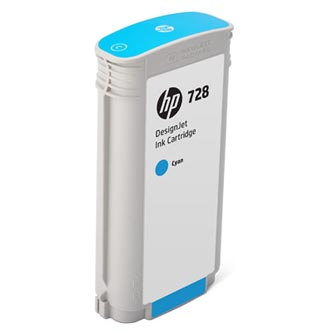 HP 728 130-ml Cyan DesignJet Ink Cartridge[F9J67A]