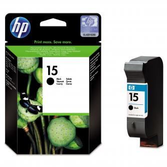 HP black cartridge č. 15, 25 ml [C6615DE] - Ink náplň