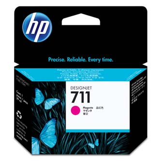 HP magenta cartridge č. 711, 29ml [CZ131A] - Ink náplň//1