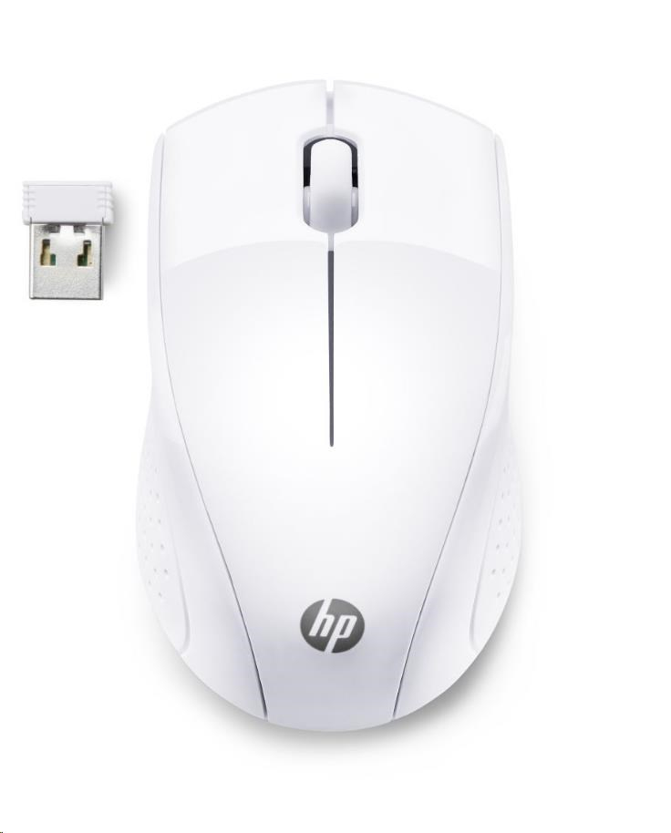 HP myš - 220 Mouse, wireless, white