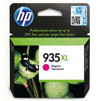 HP originál ink [C2P25AE], No.935XL, magenta, 825str., 9,5ml, HP Officejet 6812,6815//1
