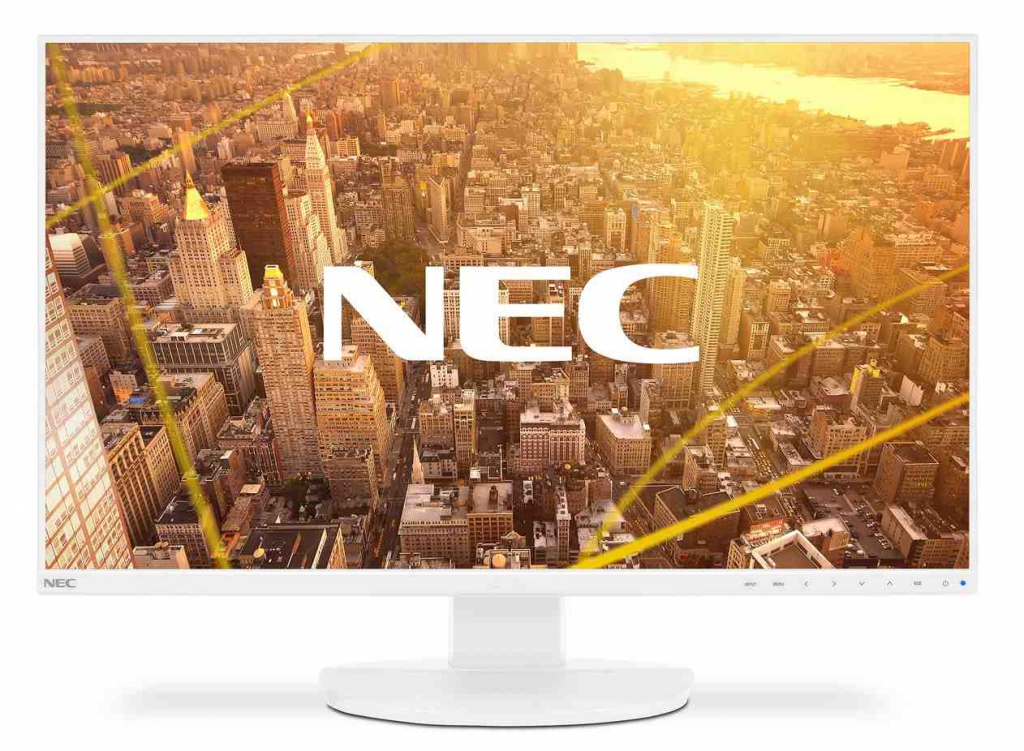 NEC MT 27" MultiSync EA271F, AH-IPS, 1920x1080, 250nit, 1000:1, 6ms, DP / DVI-D / HDMI / USB / VGA, Repro, Pivot, Bílý